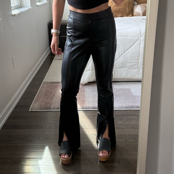 Commando Pants - Commando Black Leather Women's Pants